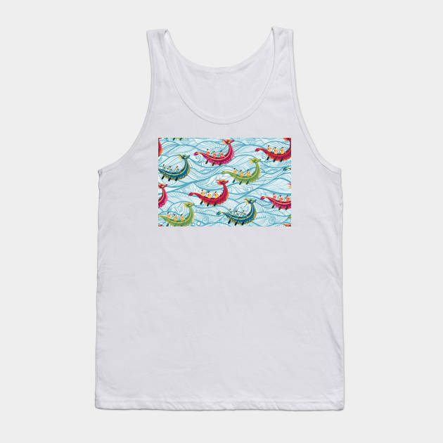 Dragon Festival - Boat race Tank Top by Unalome_Designs